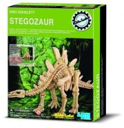 Dino szkielety Stegosaurus. Autor: 3229. Dadada.pl Okładka książki Dino szkielety Stegosaurus