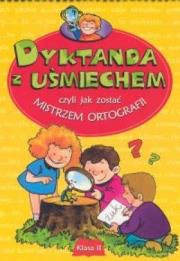 Okładka książki Dyktanda z uśmiechem kl.2