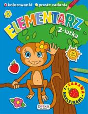Elementarz 2-latka. Autor: Opracowanie zbiorowe. Dadada.pl Okładka książki Elementarz 2-latka