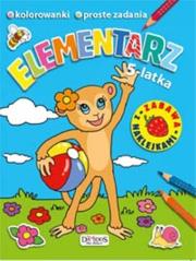 Elementarz 5-latka. Autor: Opracowanie zbiorowe. Dadada.pl Okładka książki Elementarz 5-latka