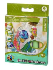 Okładka książki Farbki witrażowe 6 szt.