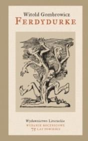Okładka książki Ferdydurke wydanie jubileuszowe