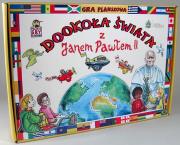 Okładka książki Gra Dookoła świata z Janem Pawłem II