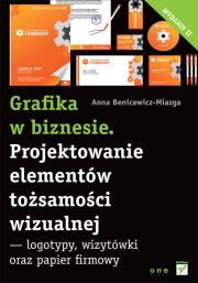 Okładka książki Grafika w biznesie. Projektowanie elementów...