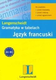 Okładka książki Gramatyka w tabelach - Język francuski  ''L