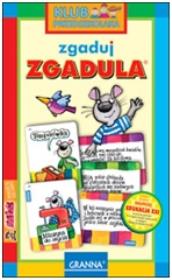 Okładka książki Klub przedszkolaka - Zgaduj zgadula GRANNA