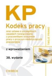 Kodeks pracy z wprowadzeniem wyd.38. Autor: Aneta Flisek. Dadada.pl Okładka książki Kodeks pracy z wprowadzeniem wyd.38