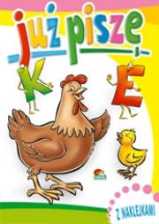 Okładka książki Kolorowanka duża (A4) Już piszę (20)