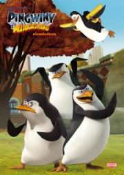 Okładka książki Kolorowanka - Pingwiny z Madagaskaru