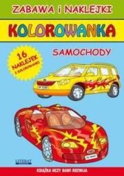 Kolorowanka - Samochody Literat. Autor: Piotr Kieruj. Dadada.pl Okładka książki Kolorowanka - Samochody Literat