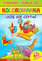 Okładka książki Kolorowanka Uczę się czytać