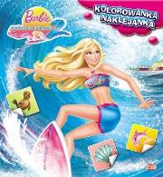 Okładka książki Kolorowanka-naklejanka. Barbie i podwodna...
