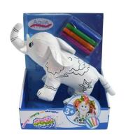 Okładka książki Koloruj na okrągło - Słoń