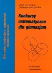 Okładka książki Konkursy matematyczne dla gimnazjum
