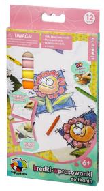 Okładka książki Kredki - wprasowanki do tkanin  12 szt.