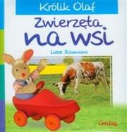Królik Olaf - Zwierzęta na wsi. Autor: Boumans Lieve. Dadada.pl Okładka książki Królik Olaf - Zwierzęta na wsi