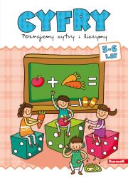 Okładka książki KSIAZECZKA EDUKACYJNA CYFRY-DANM