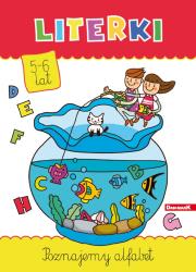 Okładka książki KSIAZECZKA EDUKACYJNA LITERKI 5-6-DANM