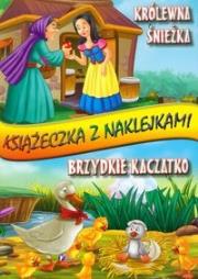 Okładka książki Książeczka z naklejkami - Królewna Śnieżka