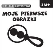 Książeczki kontrastowe. Moje pierwsze obrazki. Autor: Wilga. Dadada.pl Okładka książki Książeczki kontrastowe. Moje pierwsze obrazki