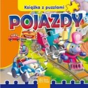 Okładka książki Książka z puzzlami - Pojazdy