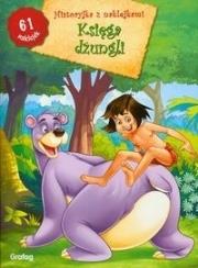 Okładka książki Księga dżungli. Historyjka z naklejkami