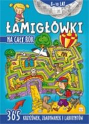 Okładka książki Łamigłówki na cały rok. 365 krzyżówek, zgadywanek