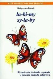 Lubimy sylaby. Autor: Małgorzata Bastek. Dadada.pl Okładka książki Lubimy sylaby