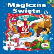 Okładka książki Magiczne Święta - niebieskie