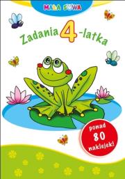 Okładka książki Mała sowa. Zadania 4-latka