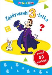 Okładka książki Mała sowa. Zgadywanki 3-latka
