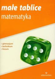 Małe tablice Matematyka. Autor: Mizerski Witold. Dadada.pl Okładka książki Małe tablice Matematyka