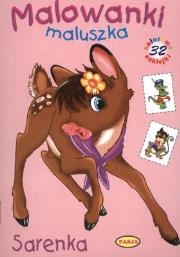 Okładka książki Malowanki maluszka. Sarenka