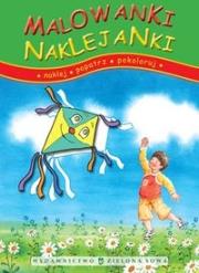 Okładka książki Malowanki Naklejanki z latawcem