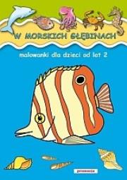 Okładka książki Malowanki - w morskich głębinach w.2011 SIEDMIORÓG