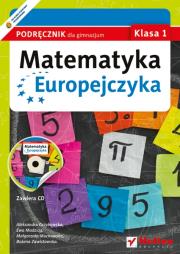 Matematyka Europejczyka GIM 1 podr Helion. Autor: Grzybowska Aleksandra, Madziąg Ewa, Muchowska Małgorzata. Dadada.pl Okładka książki Matematyka Europejczyka GIM 1 podr Helion