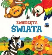 Modelinki - Zwierzęta świata. Autor: Wydawnictwo Wilga. Dadada.pl Okładka książki Modelinki - Zwierzęta świata