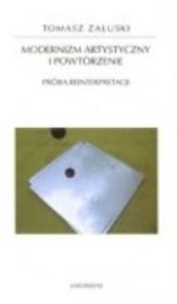 Okładka książki Modernizm artystyczny i powtórzenie