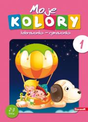 Okładka książki MOJE KOLORY 1-DANM
