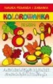 Nauka pisania i zabawa. Kolorowanka. Jesień. Autor: Gulda Przemysław. Dadada.pl Okładka książki Nauka pisania i zabawa. Kolorowanka. Jesień
