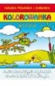 Nauka pisania i zabawa. Kolorowanka. Wiosna. Autor: Tomasz Wlaźlak. Dadada.pl Okładka książki Nauka pisania i zabawa. Kolorowanka. Wiosna