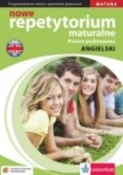 Nowe repetytorium maturalne angielski poziom podstawowy. Autor: Olejnik Donata. Dadada.pl Okładka książki Nowe repetytorium maturalne angielski poziom podstawowy