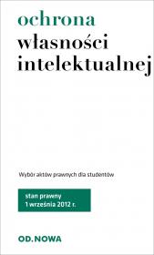Ochrona własności intelektualnej. Autor: Lech Krzyżanowski. Dadada.pl Okładka książki Ochrona własności intelektualnej