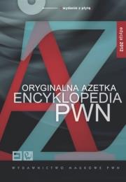 Okładka książki Oryginalna A-Zetka. Encyklopedia PWN z CD-ROM. Edycja 2012