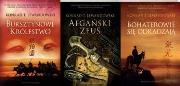 Okładka książki Pakiet. Bursztynowe Królestwo 1 + Afgański Zeus 2 + Bohaterowie się odradzają 3