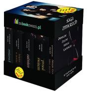 Okładka książki Pakiet Cykl Zmierzchu 1-4 + Bree Tanner okł. film.