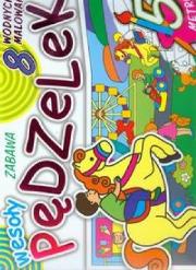 Okładka książki Pędzelek wesoły - Zabawa