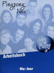 Pingpong neu 3 ćwiczenia HUEBER. Autor: Bovermann Monika, Frolich Konstanze. Dadada.pl Okładka książki Pingpong neu 3 ćwiczenia HUEBER