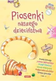 Okładka książki Piosenki naszego dzieciństwa + CD  MARTEL