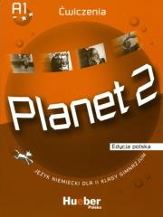 Planet  2 ćw pl HUEBER. Autor: Kopp Gabriele, Frolich Konstanze. Dadada.pl Okładka książki Planet  2 ćw pl HUEBER